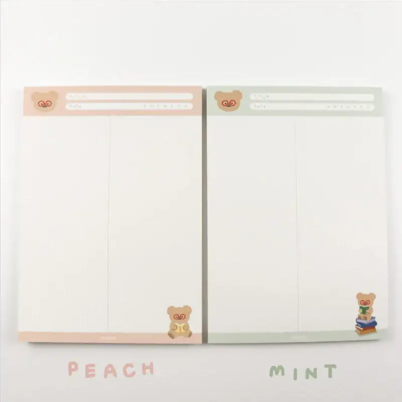 Teteum - B5 Memo Pad ( Ver. 3 ) - Teteum - Stationary - Harumio