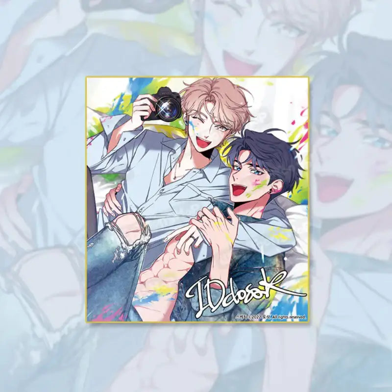 Sketch - Autographed Paper - Webtoon Shop - Accessory - Harumio