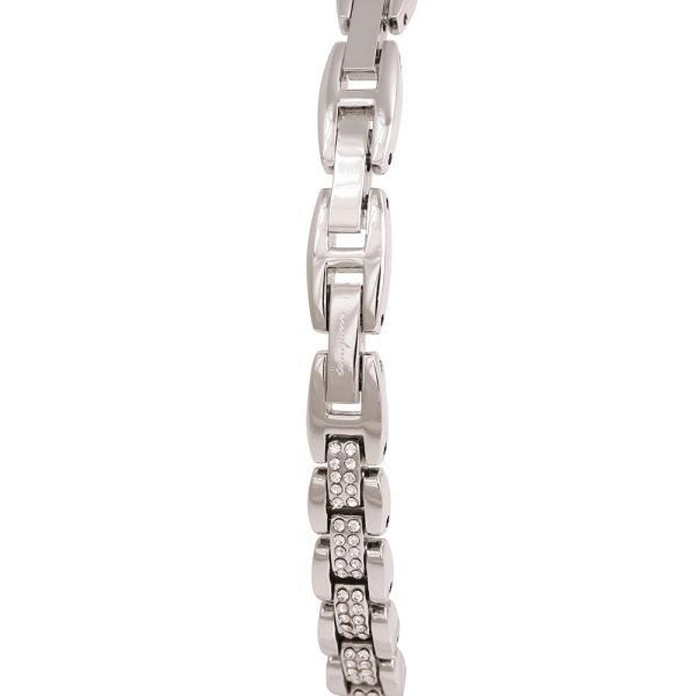 OST - Dreams and Luck Cubic Bracelet Silver Women's Metal Watch