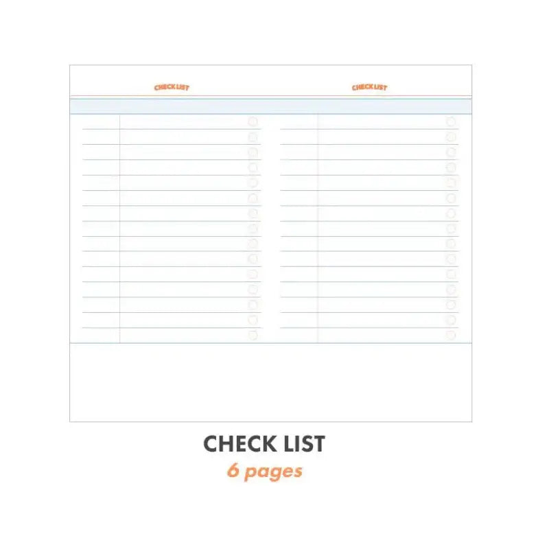 ICONIC - 2023 Record-On Monthly Slim Diary - ICONIC - Diary - Harumio