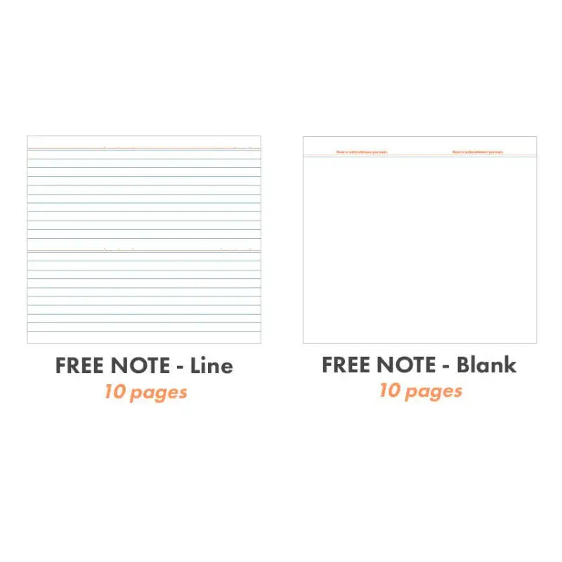 ICONIC - 2023 Record-On Monthly Slim Diary - ICONIC - Diary - Harumio