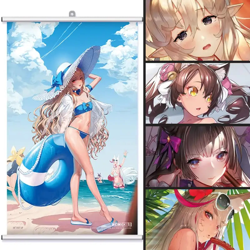 Destiny Child - Summer Special Soulcarta Large Tapestry - Destiny Child - Accessories - Harumio
