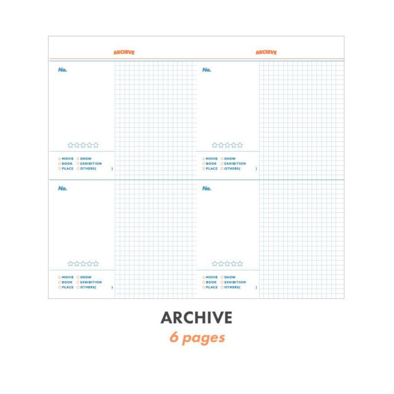 ICONIC - 2023 Record-On Monthly Slim Diary