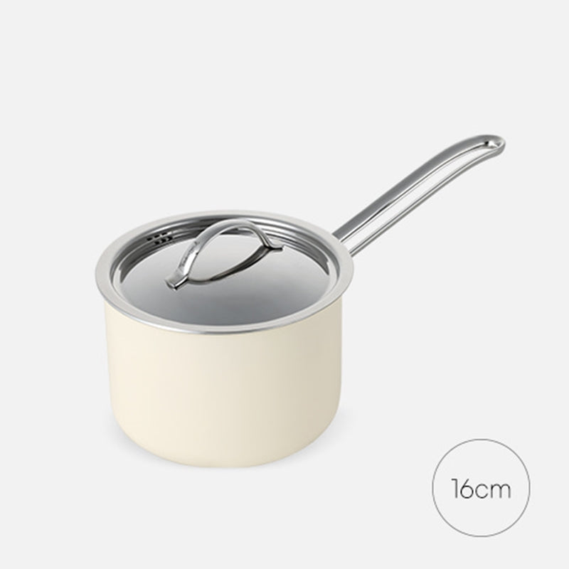 Edelkochen - 3-ply Classic L Single-Handed Pot 16cm