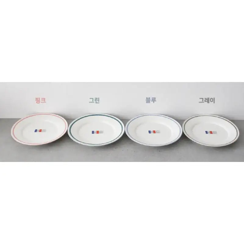 Somkist - French Line Round Plate - Somkist - Home & Living - Harumio