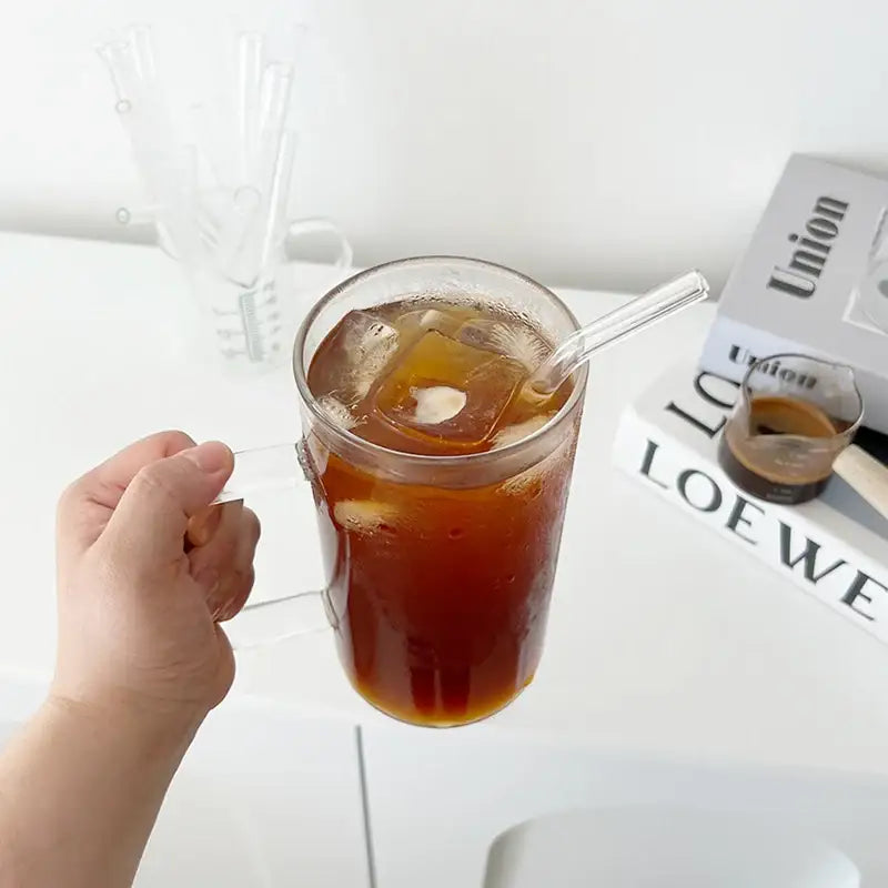 Somkist - Large Capacity Heat Resistant Glass Mug Cup - Somkist - Home & Living - Harumio