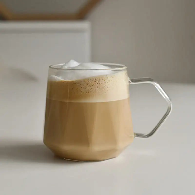 Somkist - Heat Resistant Glass Angle Mug Cup - Somkist - Home & Living - Harumio