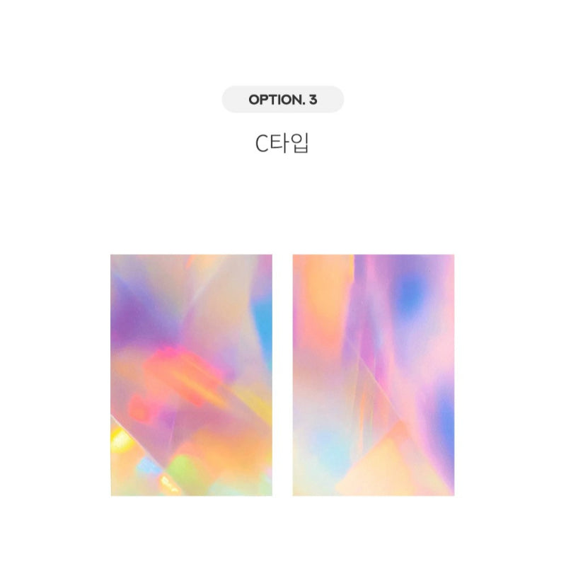 Yudaeng - Hologram Pattern Photocard Binder Mount