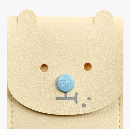 Monopoly - Toffeenut Pencase With Band - Monopoly - Pen & Pencil Cases - Harumio