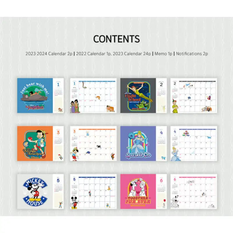 ARTNUOVEAU - 2023 Characters Desk Calendar Collection - ARTNUOVEAU - Calendar - Harumio