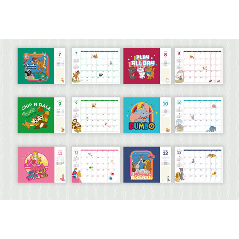 ARTNUOVEAU - 2023 Characters Desk Calendar Collection - ARTNUOVEAU - Calendar - Harumio