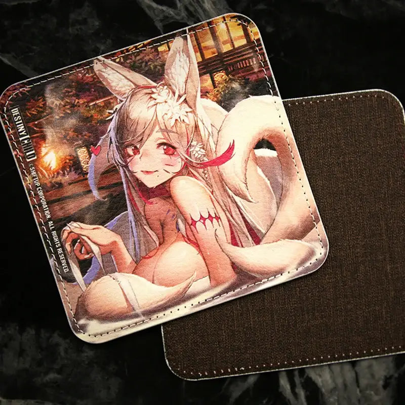 Destiny Child - Hot Spring Leather Coaster - Destiny Child - Accessories - Harumio