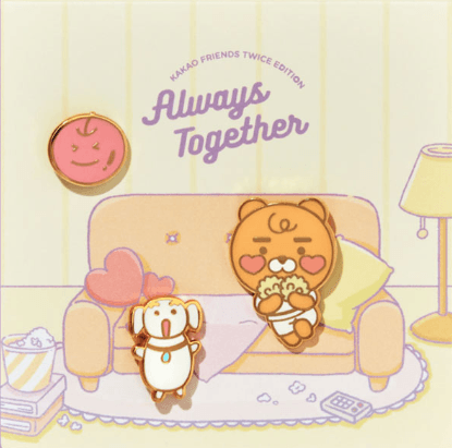 Kakao Friends - TWICE Edition Pin Badges - Kakao Friends - Accesories - Harumio