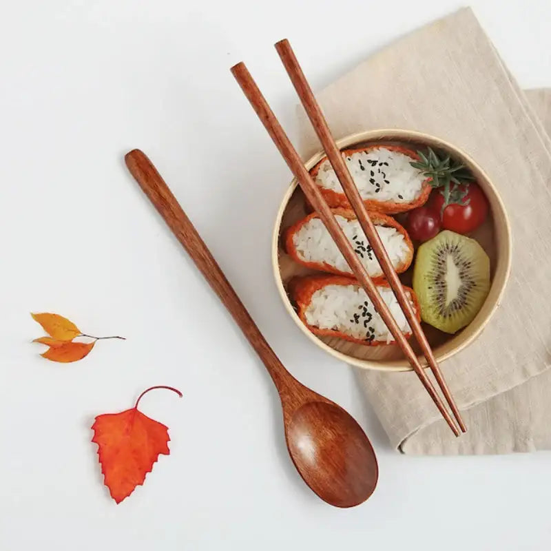 Ggumigga - Camper Wind Wood Cutlery Set - Ggumigga - Cutlery - Harumio