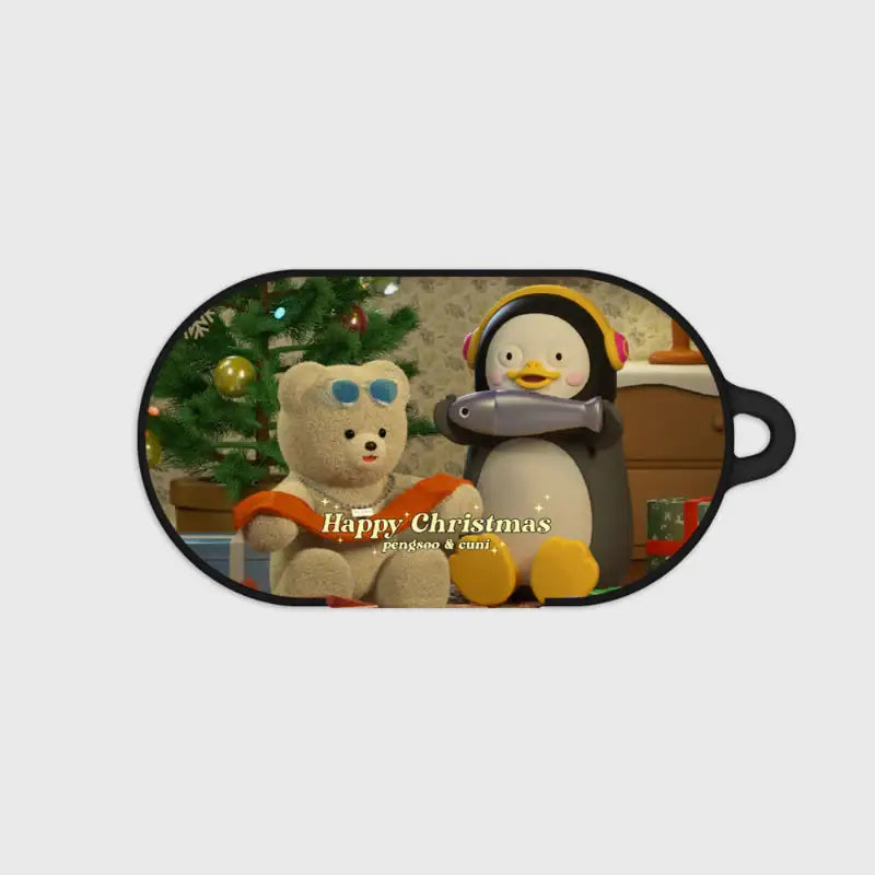 Earpearp x Pengsoo - Christmas Present Buds & Buds Plus Hard Case (Brown) - Earpearp x Pengsoo - Buds Case - Harumio