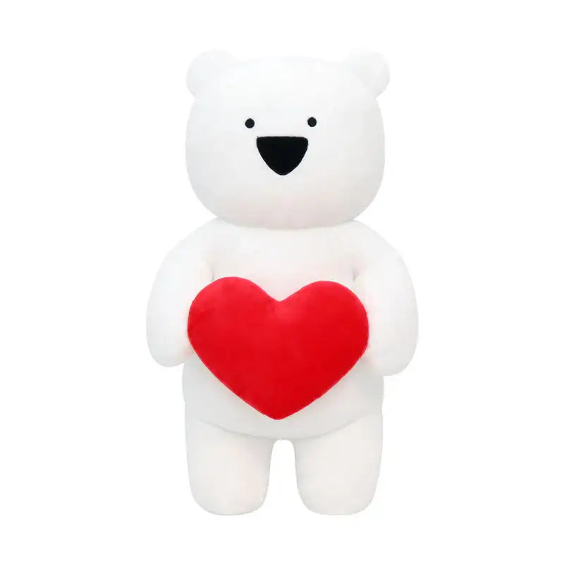 Overaction Bunny - Bear With Heart Plushie (60cm) - Overaction Bunny - Doll - Harumio
