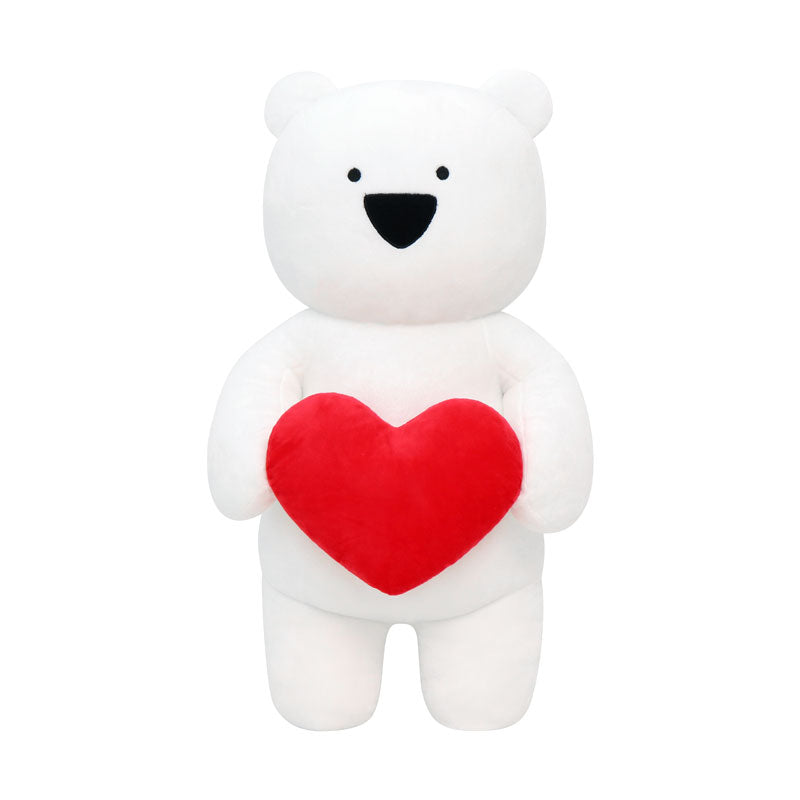 Overaction Bunny - Bear With Heart Plushie (60cm)