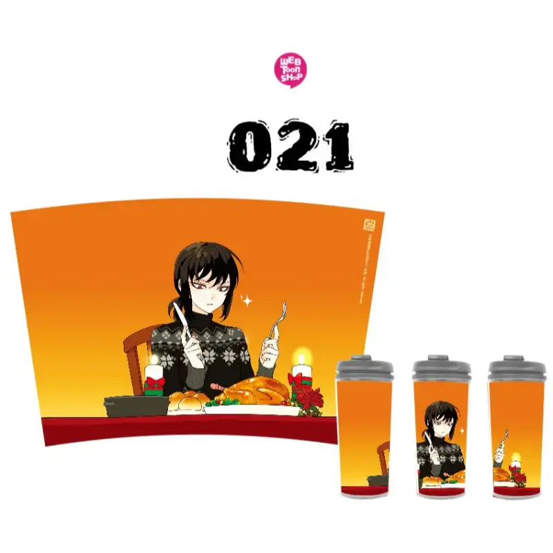 I Don't Want This Kind Of Hero - Tumbler 500ml - Webtoon Shop - Tumbler - Harumio