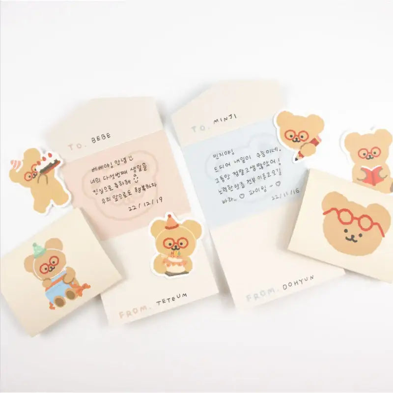 Teteum - Mini Folding Card - Teteum - Folding Cards - Harumio