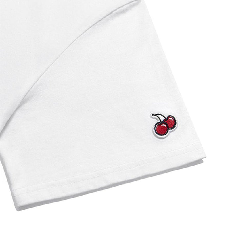 Kirsh - Glitter Rainbow Logo T-Shirt - White