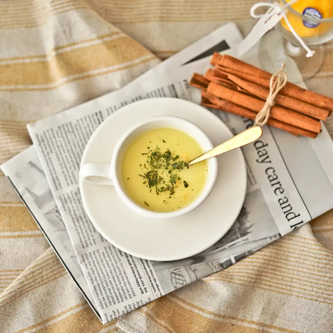 August8th - Natural Hemp Linen Cross Kitchen Cloth - August8th - Accessories - Harumio