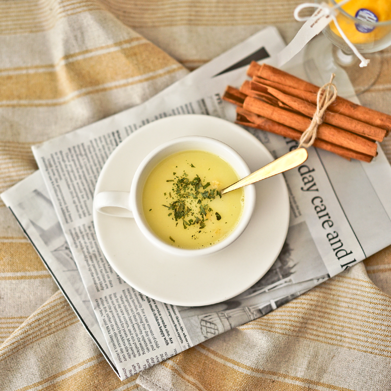 August8th - Natural Hemp Linen Cross Kitchen Cloth