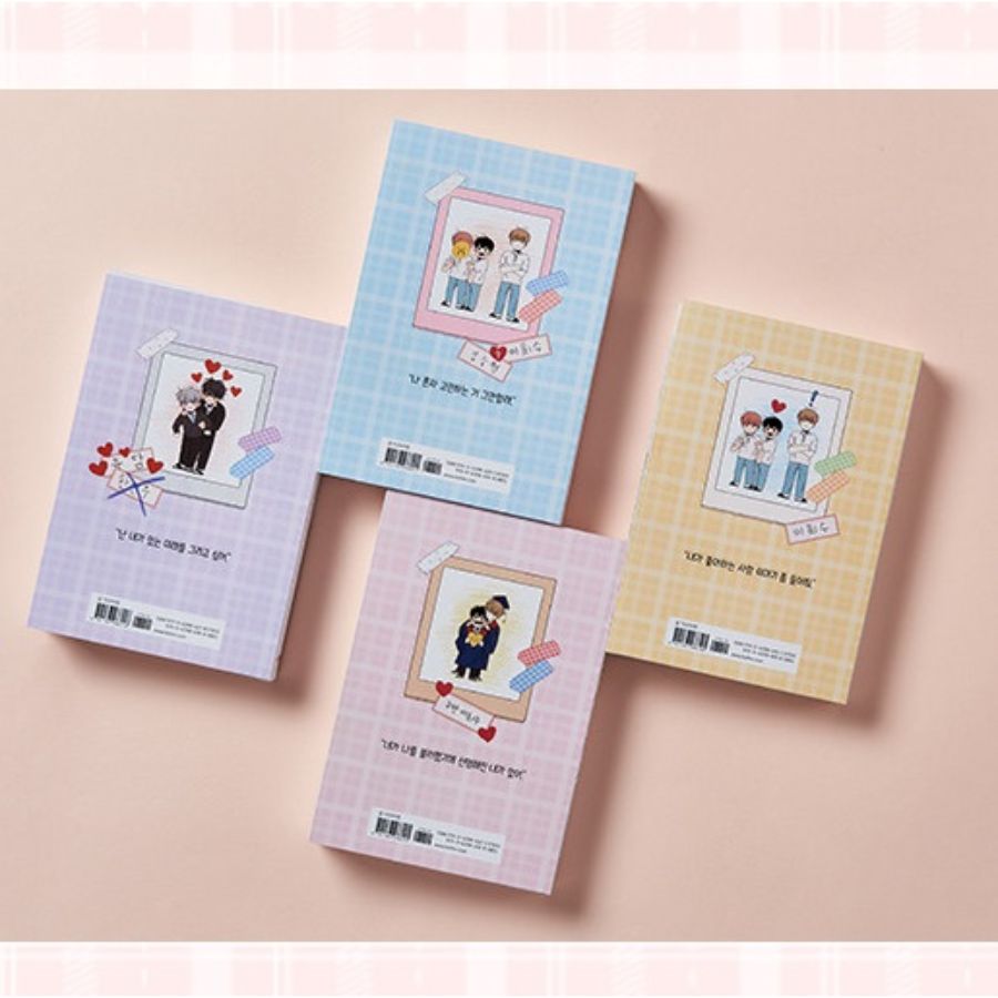 Class 2 Hee-soo Lee - Physical Manhwa Book - Vol. 1-4 Signed Set - Lezhin - Manhwa - Harumio