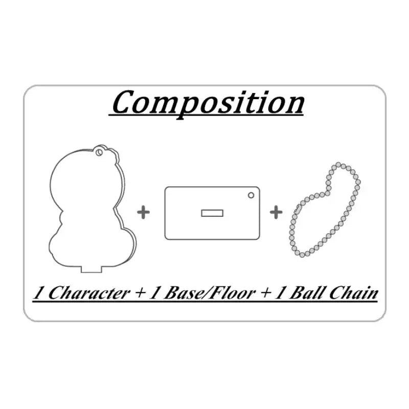 I Don't Want This Kind Of Hero - Acrylic Stand Charm (Random) - Webtoon Shop - Acrylic Stand - Harumio