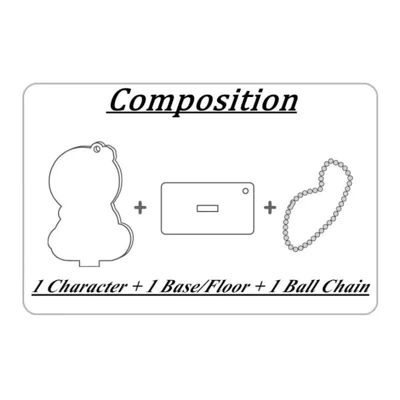 Daughter of the Archmage - Acrylic Stand Charm (Random) - Webtoon Shop - Acrylic Stand - Harumio