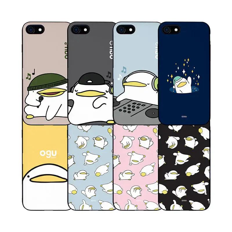 OGU - Enjoy Slim Card Phone Case - Black - OGU - Accessories - Harumio