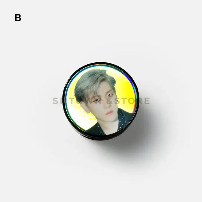 Baek Hyun - Official Merch - City Lights Hologram Griptok - Baek Hyun - Accessories - Harumio