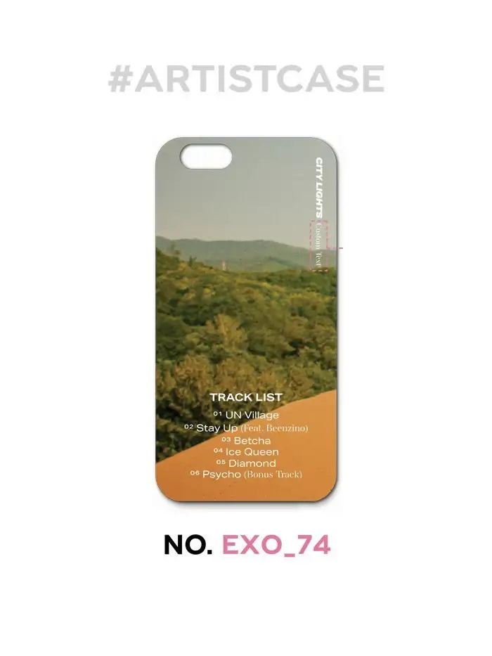 Baek Hyun - Official Merch - City Lights Artist Phone Case - iPhone - Baek Hyun - Accessories - Harumio