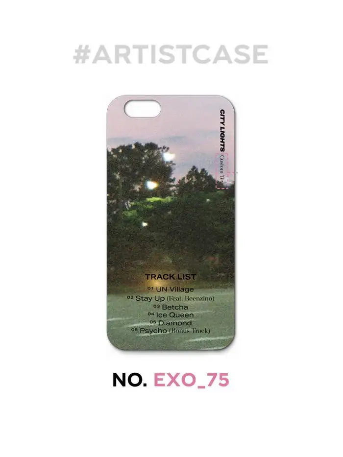 Baek Hyun - Official Merch - City Lights Artist Phone Case - iPhone - Baek Hyun - Accessories - Harumio