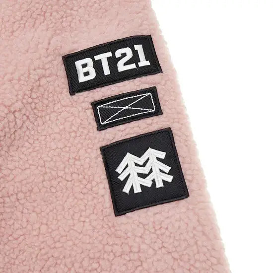 BT21 x Kolon Sports - Fleece Jacket - BT21 x Kolon Sports - Clothing - Harumio
