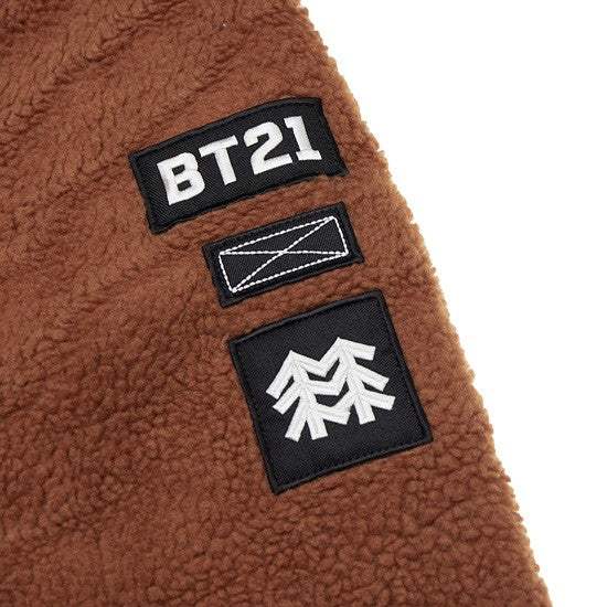 BT21 x Kolon Sports - Fleece Jacket - BT21 x Kolon Sports - Clothing - Harumio