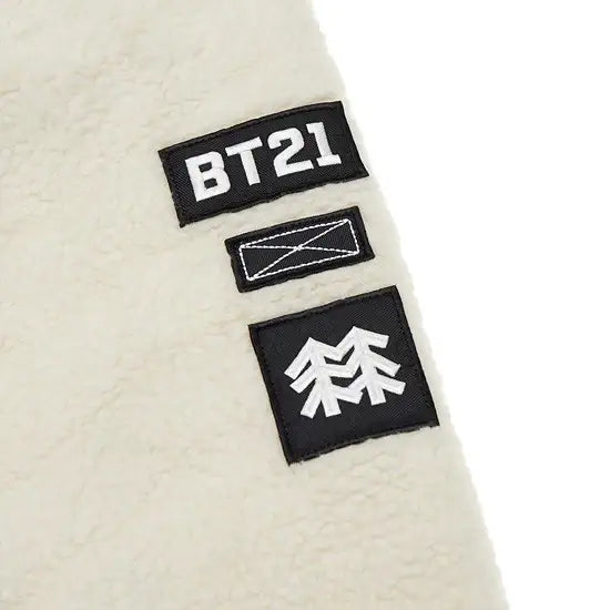 BT21 x Kolon Sports - Fleece Jacket - BT21 x Kolon Sports - Clothing - Harumio