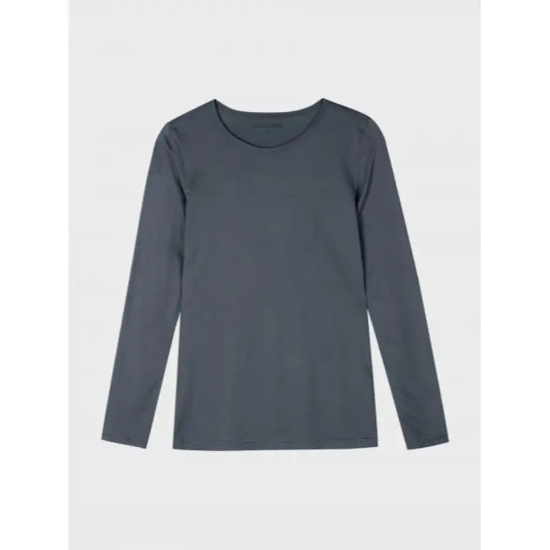 Basic House x Samyang - Warm Essential Women's Round Neck Long Sleeve T-Shirt - Basic House - Clothing - Harumio