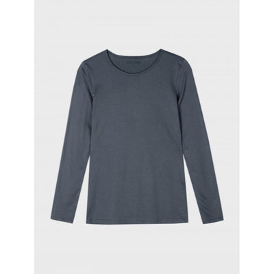Basic House x Samyang - Warm Essential Women's Round Neck Long Sleeve T-Shirt