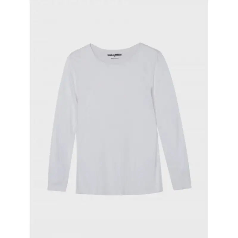 Basic House x Samyang - Warm Essential Women's Round Neck Long Sleeve T-Shirt - Basic House - Clothing - Harumio