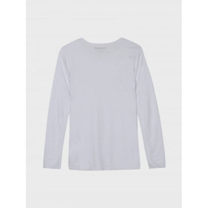 Basic House x Samyang - Warm Essential Women's Round Neck Long Sleeve T-Shirt