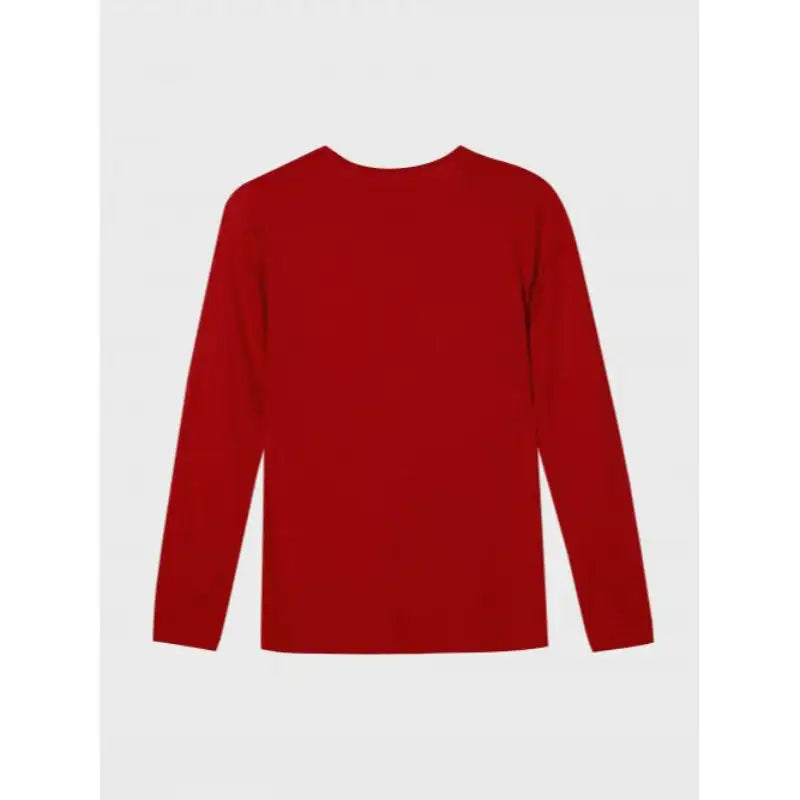 Basic House x Samyang - Warm Essential Women's Round Neck Long Sleeve T-Shirt - Basic House - Clothing - Harumio