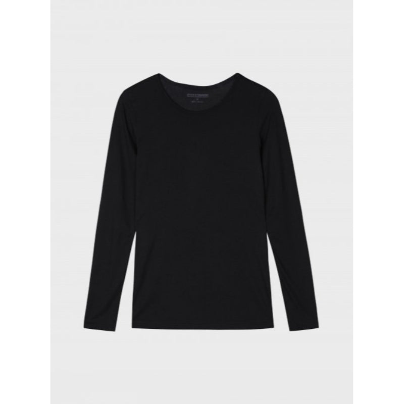 Basic House x Samyang - Warm Essential Women's Round Neck Long Sleeve T-Shirt