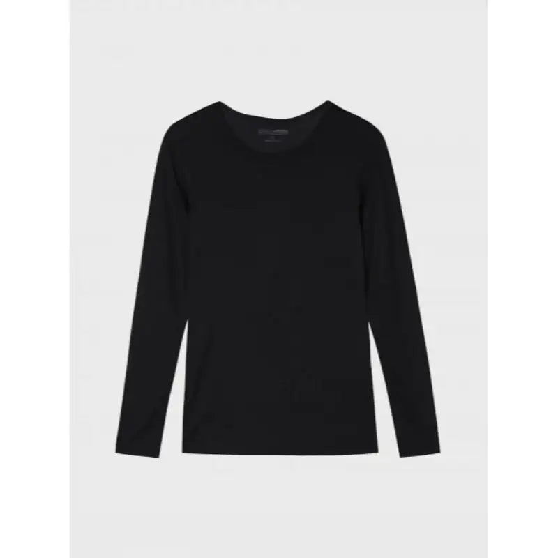 Basic House x Samyang - Warm Essential Women's Round Neck Long Sleeve T-Shirt - Basic House - Clothing - Harumio
