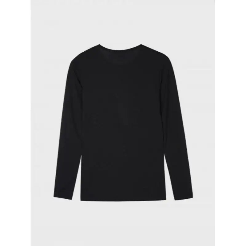 Basic House x Samyang - Warm Essential Women's Round Neck Long Sleeve T-Shirt - Basic House - Clothing - Harumio