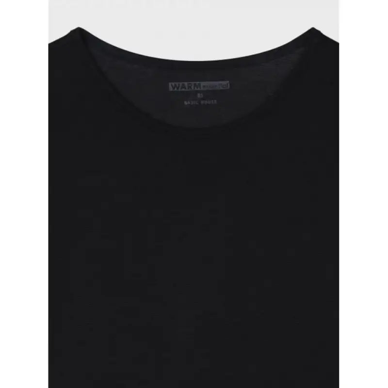 Basic House x Samyang - Warm Essential Women's Round Neck Long Sleeve T-Shirt - Basic House - Clothing - Harumio