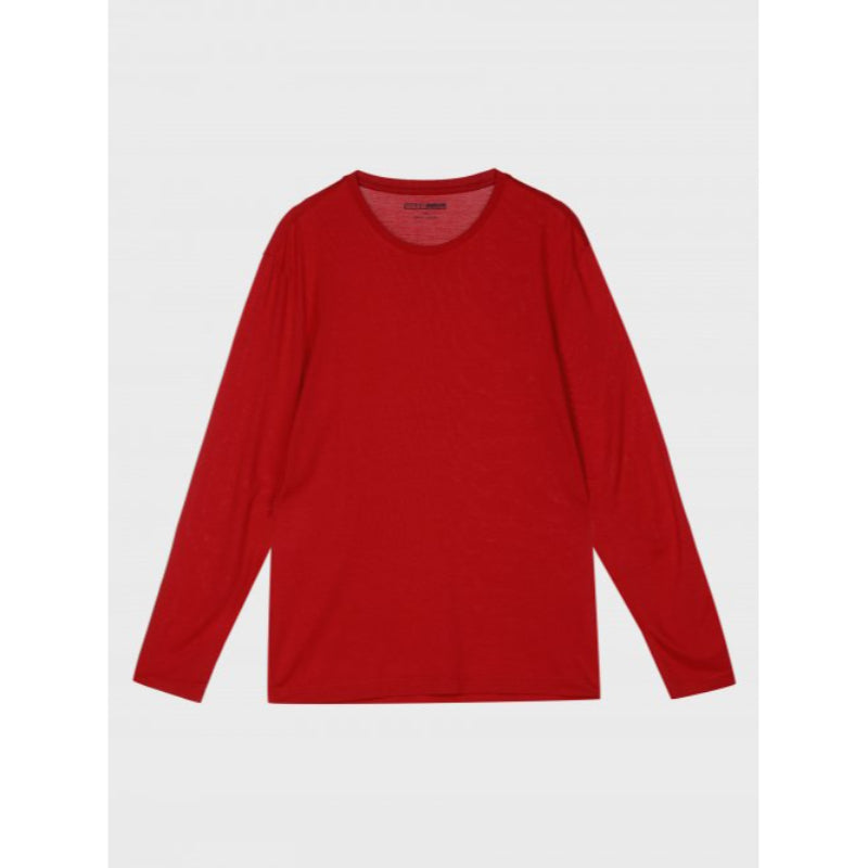 Basic House x Samyang - Warm Essential Round Neck Long Sleeve T-Shirt