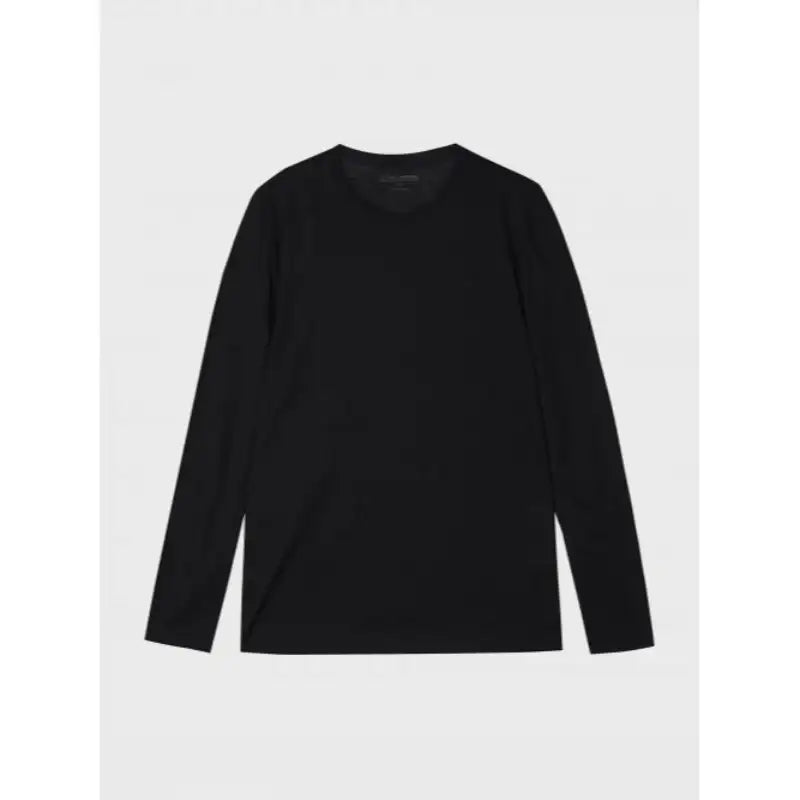 Basic House x Samyang - Warm Essential Round Neck Long Sleeve T-Shirt - Basic House - Clothing - Harumio