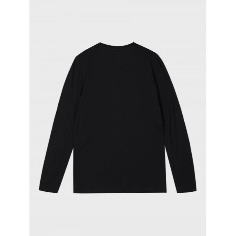Basic House x Samyang - Warm Essential Round Neck Long Sleeve T-Shirt