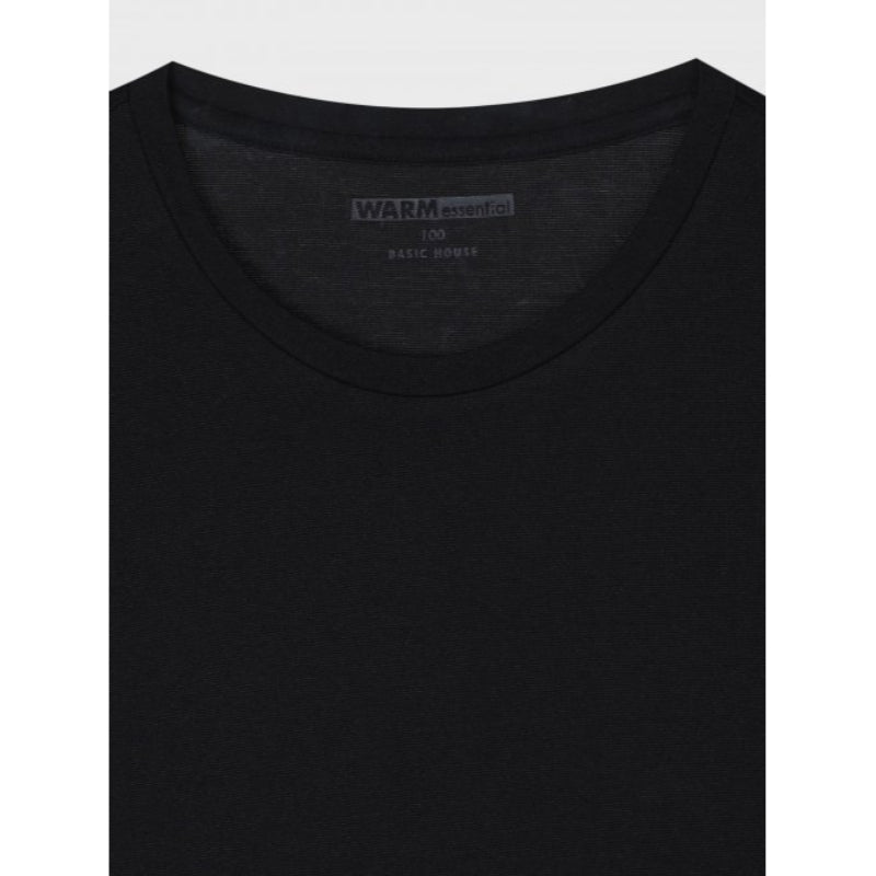 Basic House x Samyang - Warm Essential Round Neck Long Sleeve T-Shirt