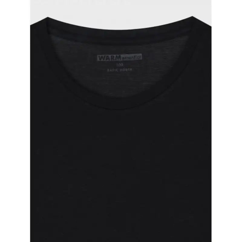Basic House x Samyang - Warm Essential Round Neck Long Sleeve T-Shirt - Basic House - Clothing - Harumio